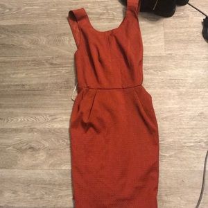 A line sleeveless dress